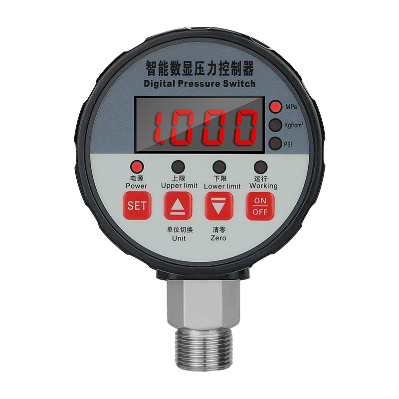 YZ-S80智能数显压力表数字真空电接点压力表水泵压力开关控制