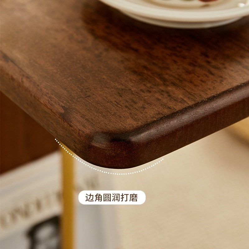 北欧可移动实木边几家用双层侧边桌小角几酒店民宿滑轮床头小桌子,住宅家具,角几/边几,淘宝优惠券,粉丝福利购,淘宝优惠卷