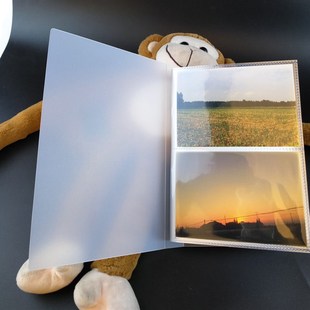 透明插页相册拍立得3 5寸7 6寸影集收藏夹A4明信片卡收纳本生写册
