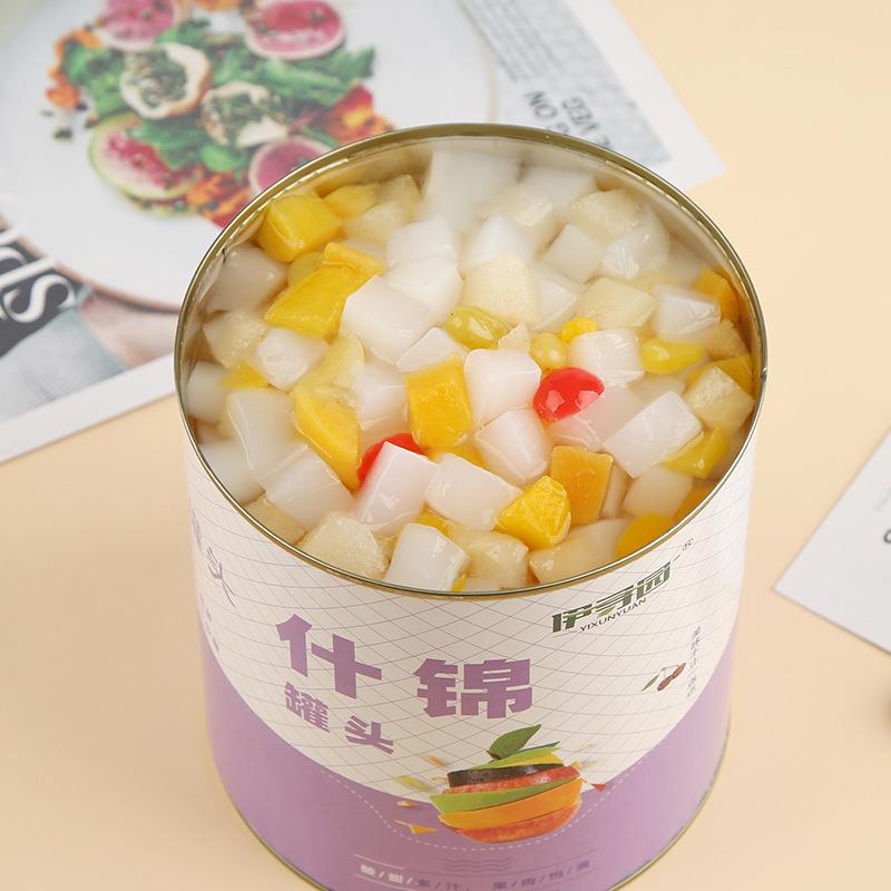 商用黄桃罐头6斤大罐装3公斤砀山产烘焙餐饮水果罐头