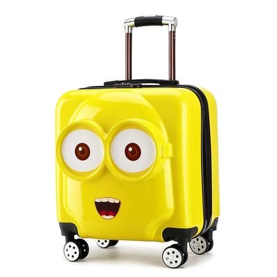 澳哆麦吉儿童拉杆箱儿童拉杆箱男女18寸小孩旅行箱小学生黄行李箱