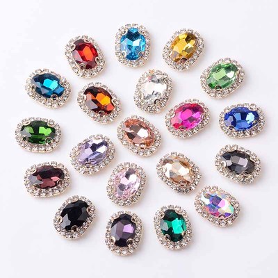 SKYE CIEL DIY Accessories 10Pcs/pack 15*20mm 4-hole Sewing J