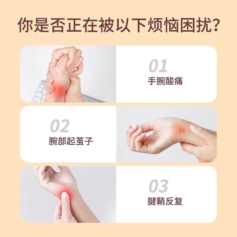 护腕鼠标垫手腕垫加厚防滑记忆棉办公室滑鼠垫笔记本电脑键盘手托