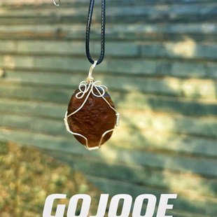 英国GOJOOE时尚水晶品牌亚利桑那天狼星陨石吊坠