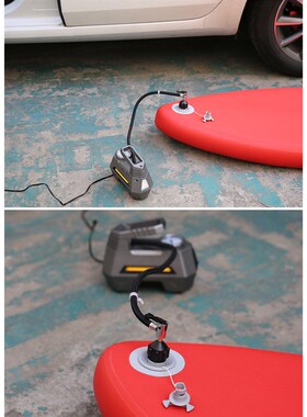 Inflatable Rowing Boat SUP Stand Up Paddle Board Kayak Pump