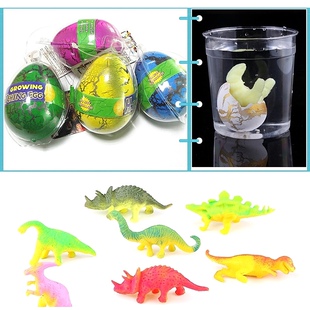Hatching 极速4PCS Eggs Large Size Water Dinosaur