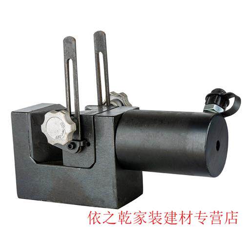 定制角钢切断机切角机法兰干挂角铁倒角机折弯机折90度液压角钢切