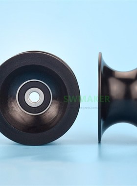 1pcs 6*54*30mm  groove roller, 25mm diameter track, plastic