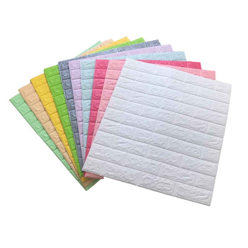 墙纸自粘3d立体墙贴画砖纹壁纸防水防霉客厅卧室温馨宿舍装饰贴纸