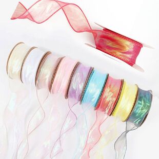 Flower Floral Yarn 新品 Ribbon Material Fishtail Packaging