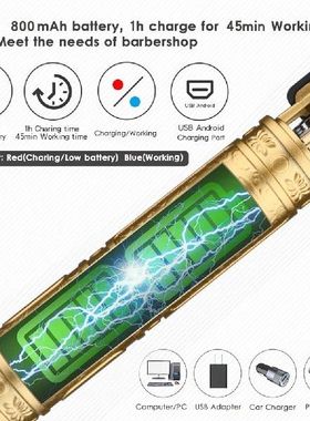 2023 Hot Sale Hair Cutting Machine Hair Clippers Rechargeabl