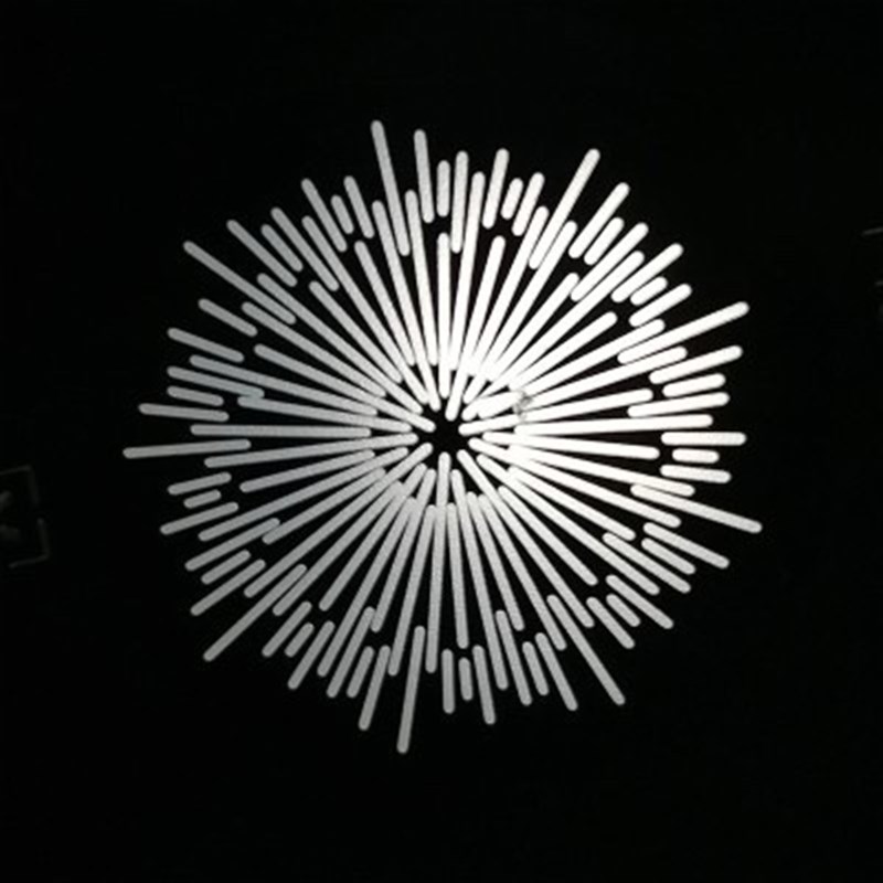 爱图仕GOBO投影片直径86mm聚光筒插片闪光灯神牛聚光筒片专用插片