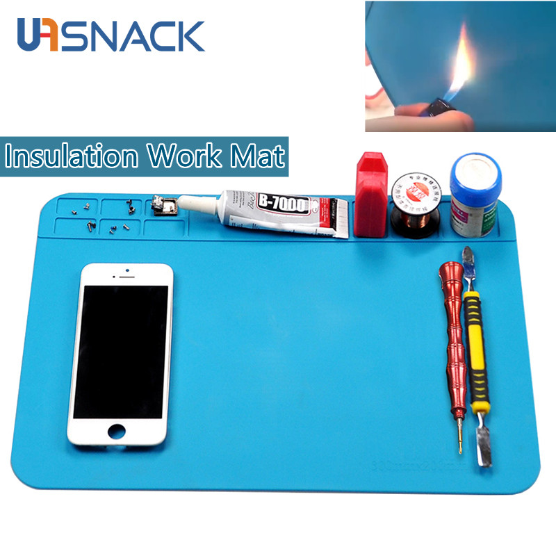 ESD Heat Insulation Working Mat Heat-resistant Soldering Sta