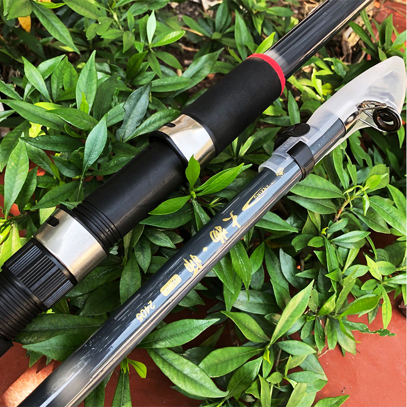 海杆特卖抛竿套装金属轮海竿超硬渔具钓鱼竿套装组合