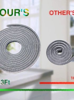 2Pcs 33Ft/10M Self Adhesive Seal Strip Weatherstrip For
