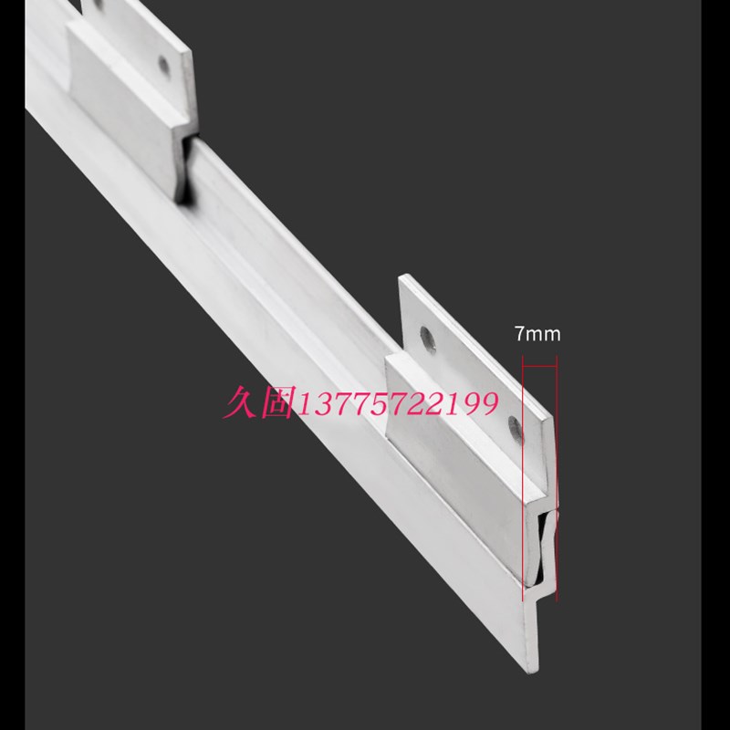 墙壁装木饰面护墙板冰火板铝板干挂安装卡扣实木墙板挂条子母挂件