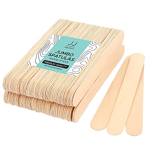JoyJour Wood Large Spatulas Sticks for Waxing  Spatulas Appl