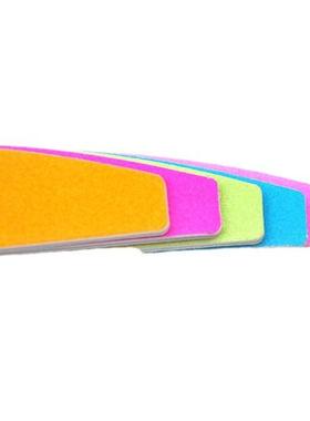5Pcs Colorful Nail File Grit 200/240 Buffer Manicure Gel