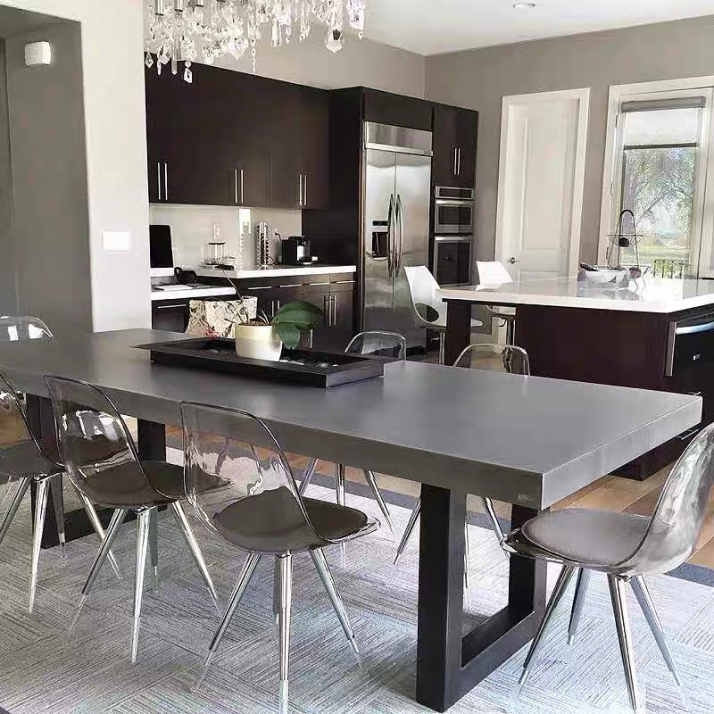 工业风实木长桌子简约设计师办公桌复古原木会议桌创意洽谈工作台