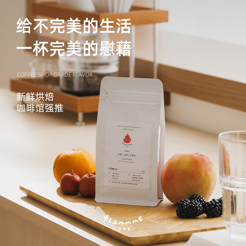 火火咖啡拼配香浓精品意式浓缩意大利美式咖啡豆瑰夏可磨粉