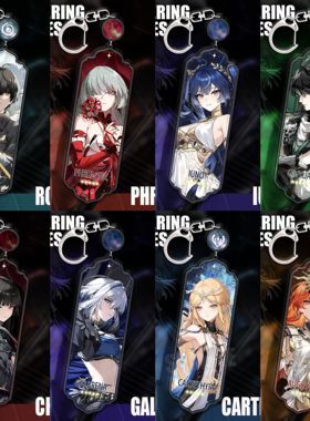 鸣潮游戏周边赞妮坎特雷拉卡提希娅长条亚克力钥匙扣挂件通包装饰