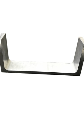 极速U型槽铝152*63*7.5mm内径137mm铝合金槽铝型材工业大槽铝导轨