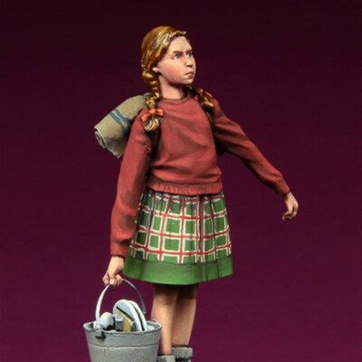 极速[tuskmodel] 1 35 scale resin model figures kit WW2 Europ