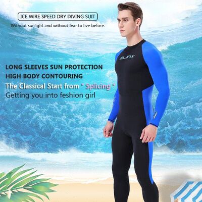 极速New Men Wetsuit Full Body Suit Diving Suit Underwater Sw