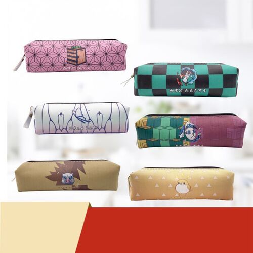 极速Anime Demon Slayer Kimetsu No Yaiba Pencil Case Zipper P