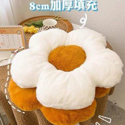 坐垫椅子垫四季通用办公室餐桌椅子坐垫学生椅子垫防滑透气靠背垫