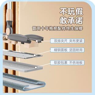 一拖净可夹抹布毛巾木地板专用拖布 夹布平板拖把家用大号2023新款