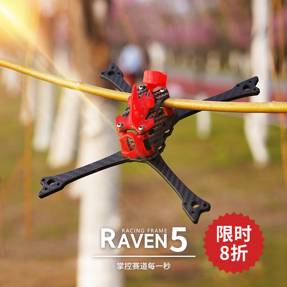 DeepSpaceRaven5寸竞速穿越机架