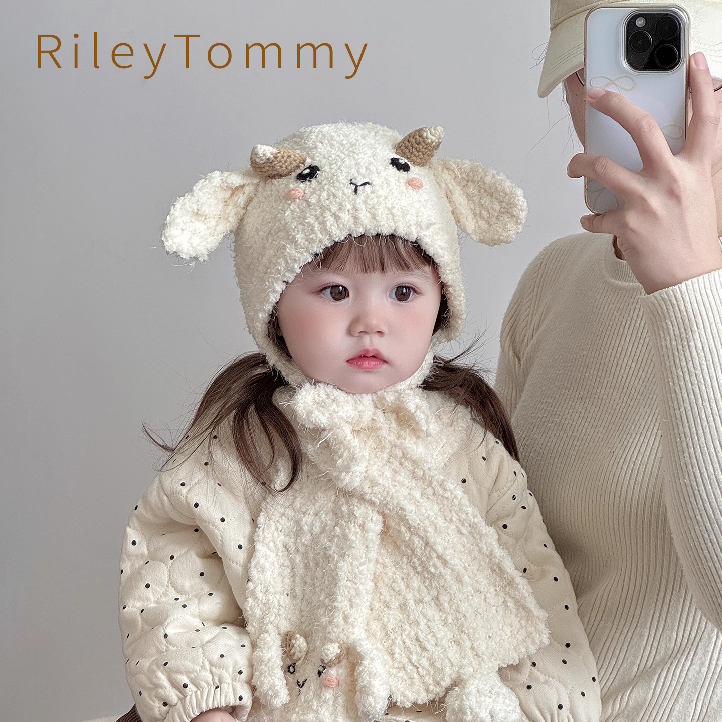 英国RileyTommy秋冬季毛绒围巾