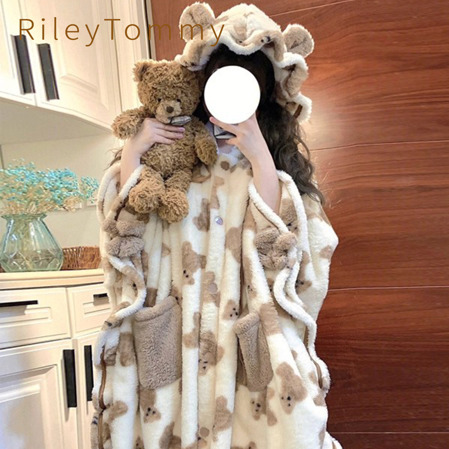 英国RileyTommy儿童珊瑚绒睡衣