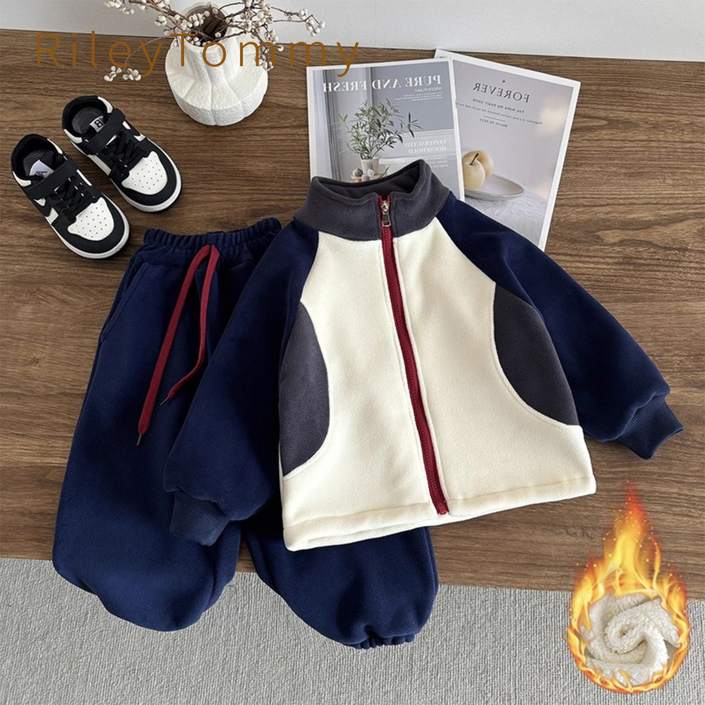 英国RileyTommy奥粒绒秋冬套装