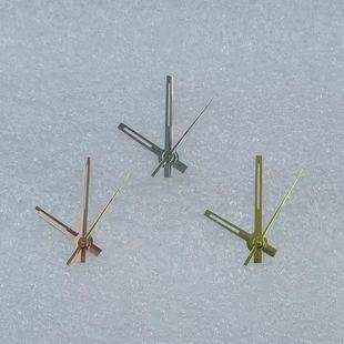 新款改装定制日志女款表针 绿夜光 适合NH05机芯，尺寸：7-10-10