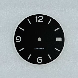 NH35表盘手表改装配件 直径28.5mm双层表盘适合NH36机芯手表配件