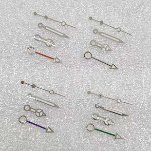 NH34指针 冰蓝夜光 GMT改装潜水表大头表针BGW9夜光针手表配件