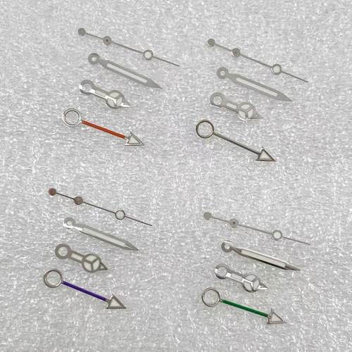 NH34指针 冰蓝夜光 GMT改装潜水表大头表针BGW9夜光针手表配件