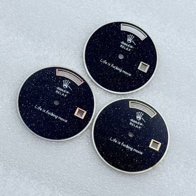 8285机芯，天然石头表盘手表配件 蓝金石 适合8285机芯