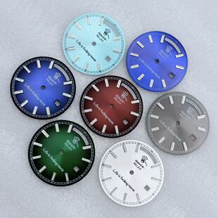 表盘配件定制条钉 发绿夜光 字面直径为31mm  适配8285机芯