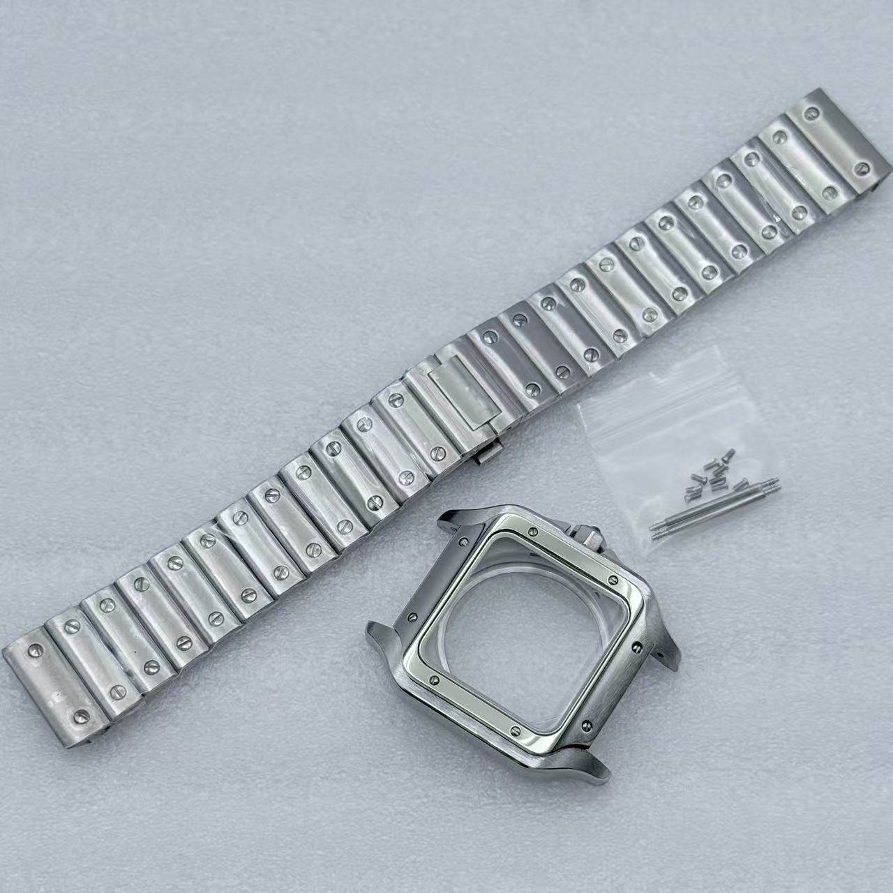 山度士款38mm方形壳带手表配件 适配NH35/38/70/72机芯.表壳锁把,手表,配件,淘宝优惠券,粉丝福利购,淘宝优惠卷
