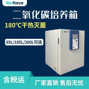 二氧化碳培养箱180℃干热高温灭菌气套式实验室二氧化碳培养箱