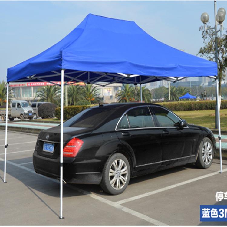 厂家直销折叠帐篷户外广告折叠帐篷自动四角遮阳蓬雨棚便携推拉