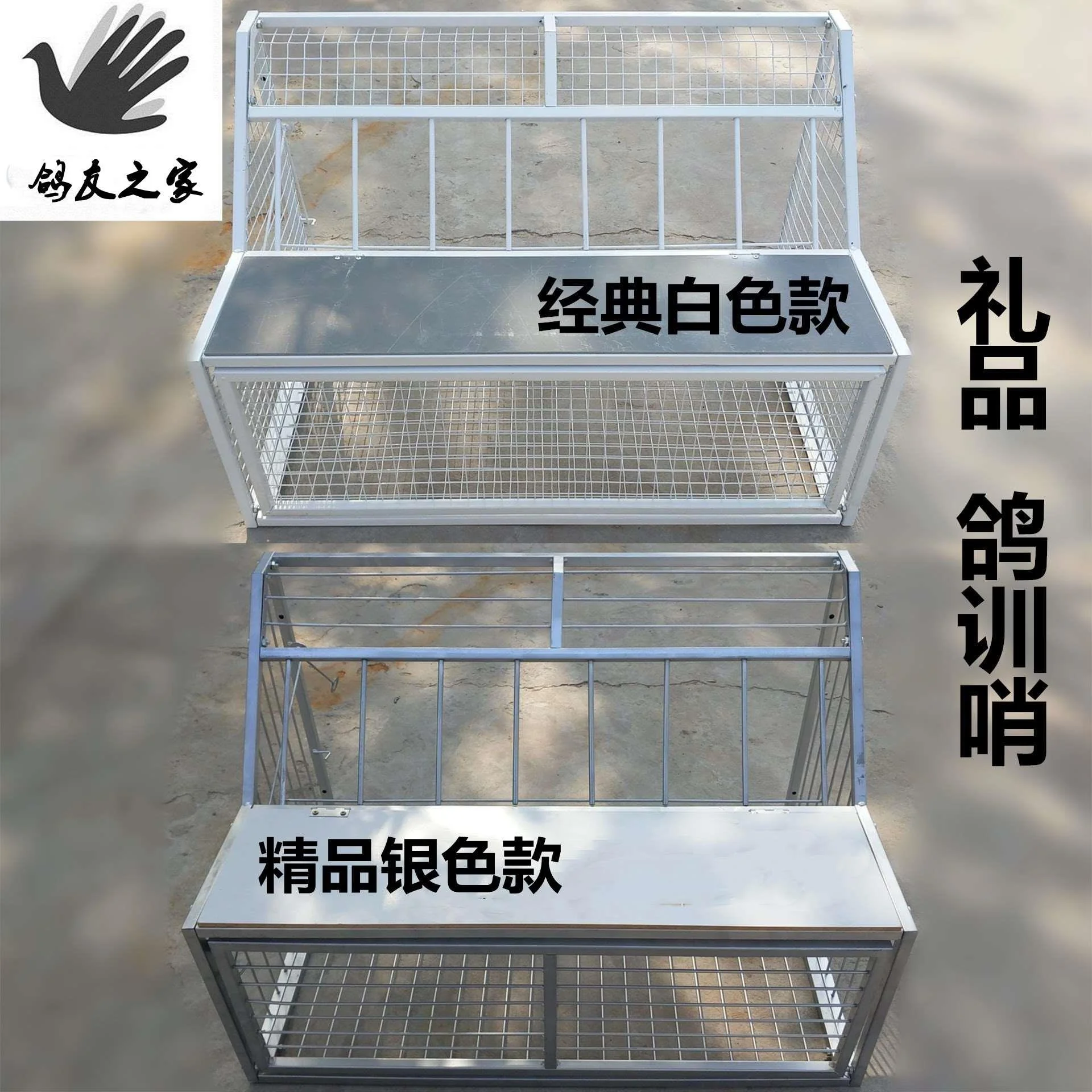鸽子跳笼不锈钢只进不出跳门鸽进口防黄舍棚鼠狼猫放飞门鸽具新品