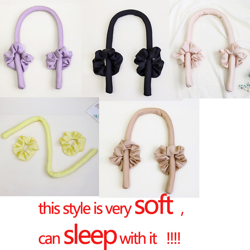 Lystrfac Slik Satin Heatless Hair Curler Headband for Women