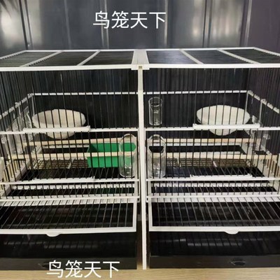 玉鸟繁殖芙蓉鸟绣眼抱窝笼塑钢带抽屉603030好评如潮