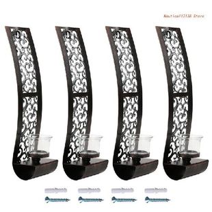 Sconce Decorations Candle Metal for Holder Wall