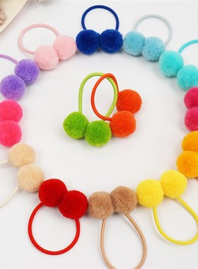 20PCS Girls Hair Bobbles Elastic Hair Rubber Bands Rope Tie