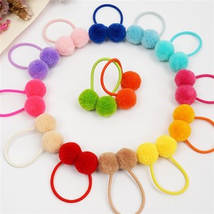 Bobbles Elastic Rubber 20PCS Rope Hair Bands Tie Girls